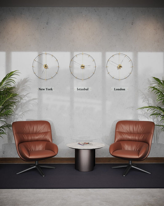 Massa Index World Time Zone Clock Set – image 2