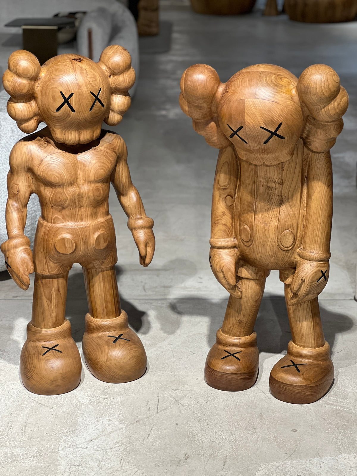 Handcrafted Solid Wood Character Figures – image 4