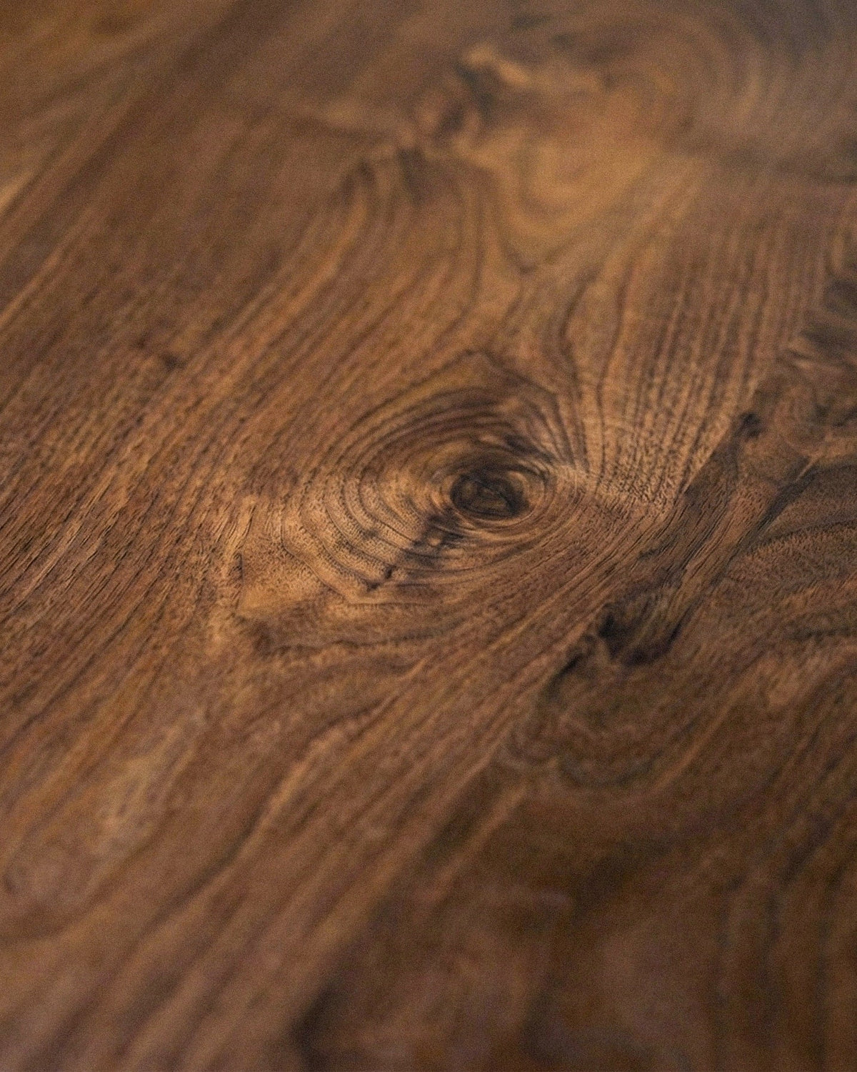 Round Walnut Dining Table with Modern Pedestal Base – image 3