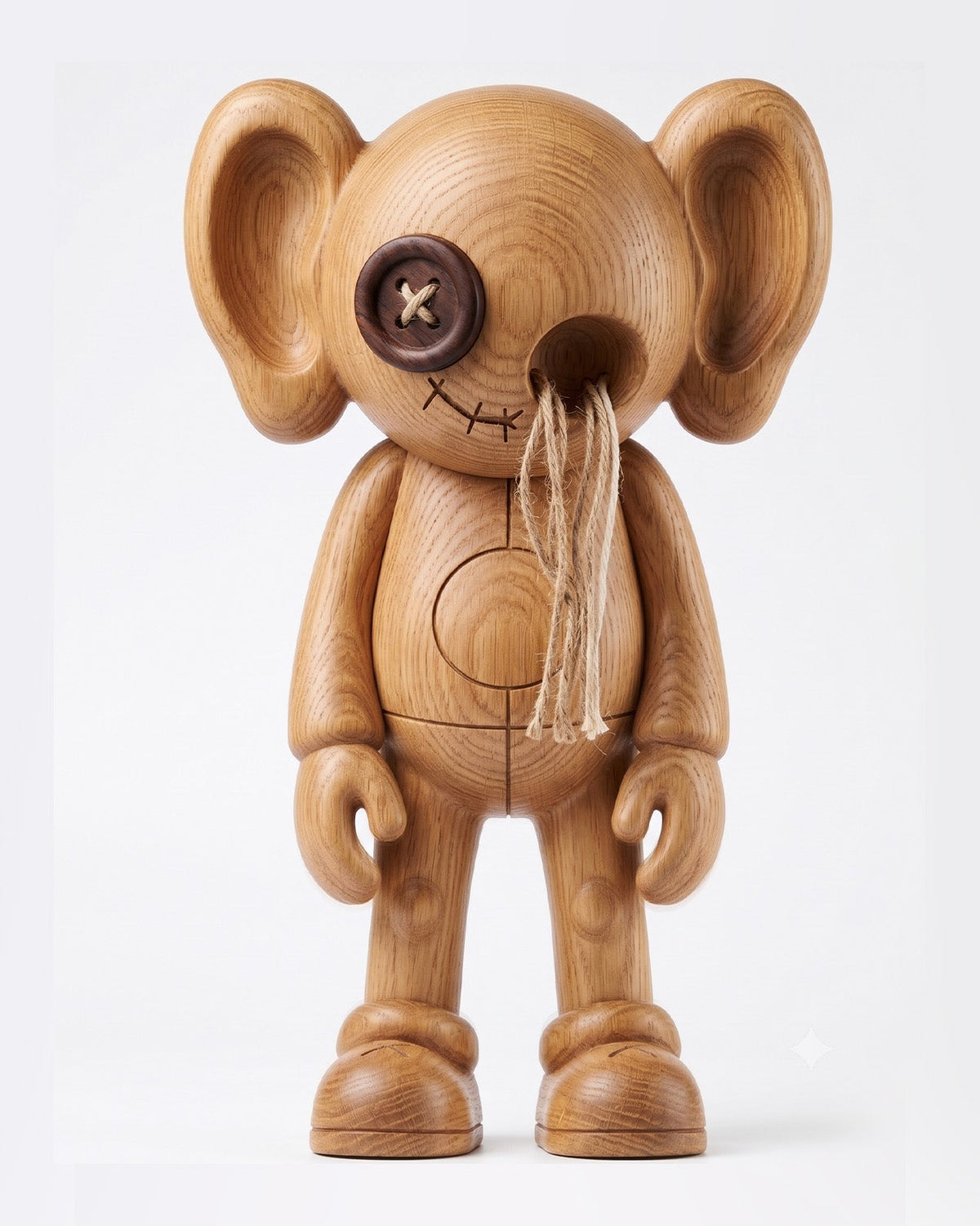 Solid Wood Designer Figure Sculpture – image 1