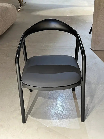 Solid Walnut Dining Chair with Sculpted Back – image 5