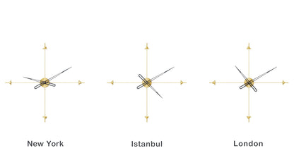 Bussola World Time Zone Clock Set – image 8