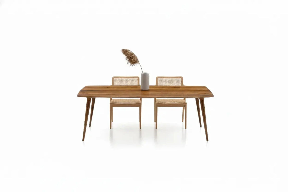 Edge-Glued Solid Wood Dining and Kitchen Table – image 7