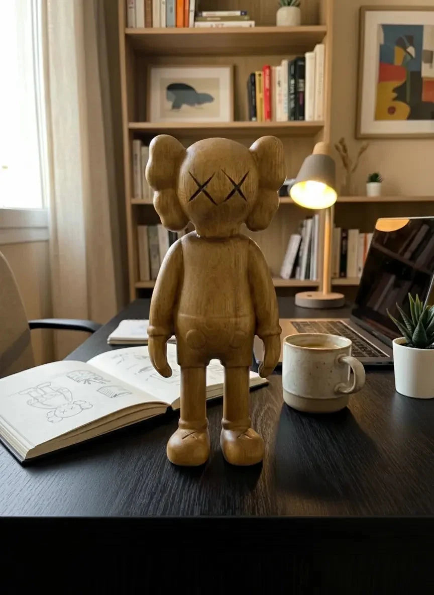 Handcrafted Solid Wood Character Figures – image 18
