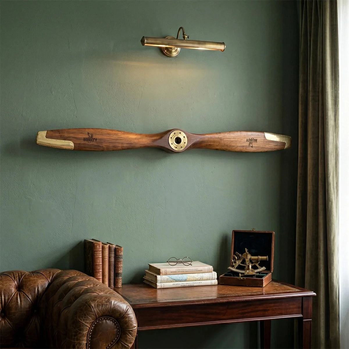 Sculptural Airplane Propeller Wall Art – image 10