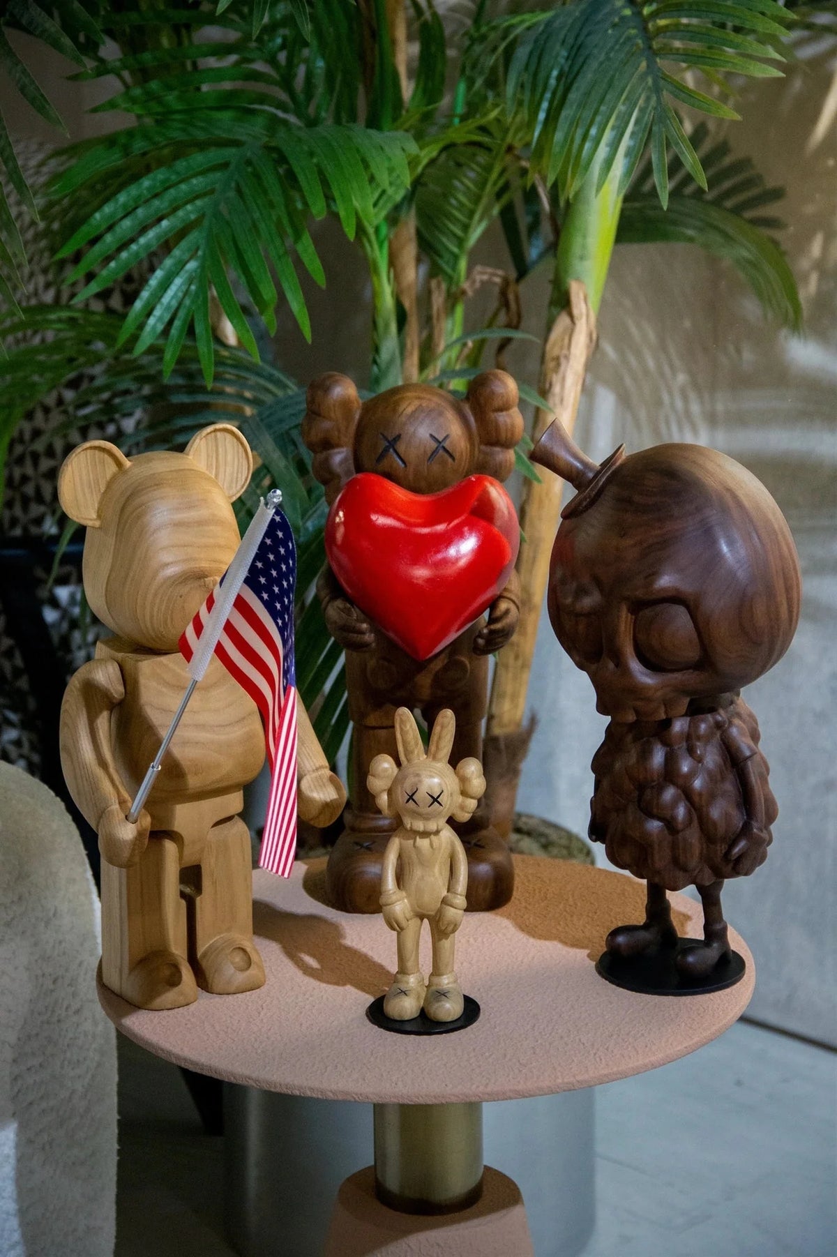 Handcrafted 15-inch Walnut Character Sculpture – image 14