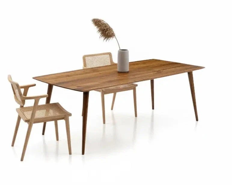 Edge-Glued Solid Wood Dining and Kitchen Table – image 1