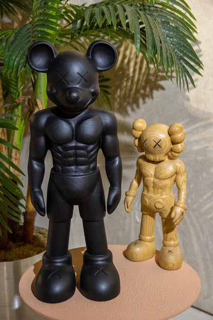 Solid Wood Collectible Art Figure – image 9
