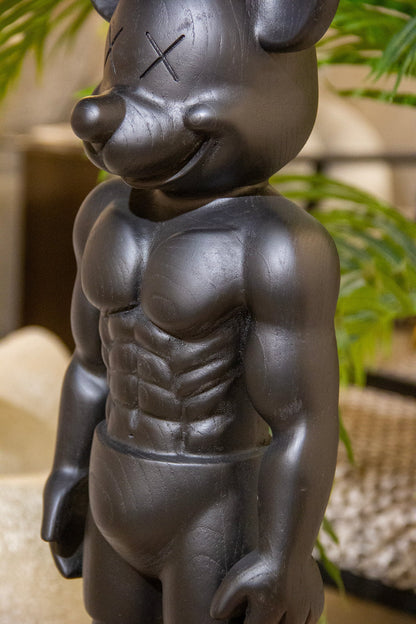 Solid Wood Collectible Art Figure – image 5