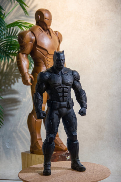 Armored Hero Solid Wood Sculpture – image 5