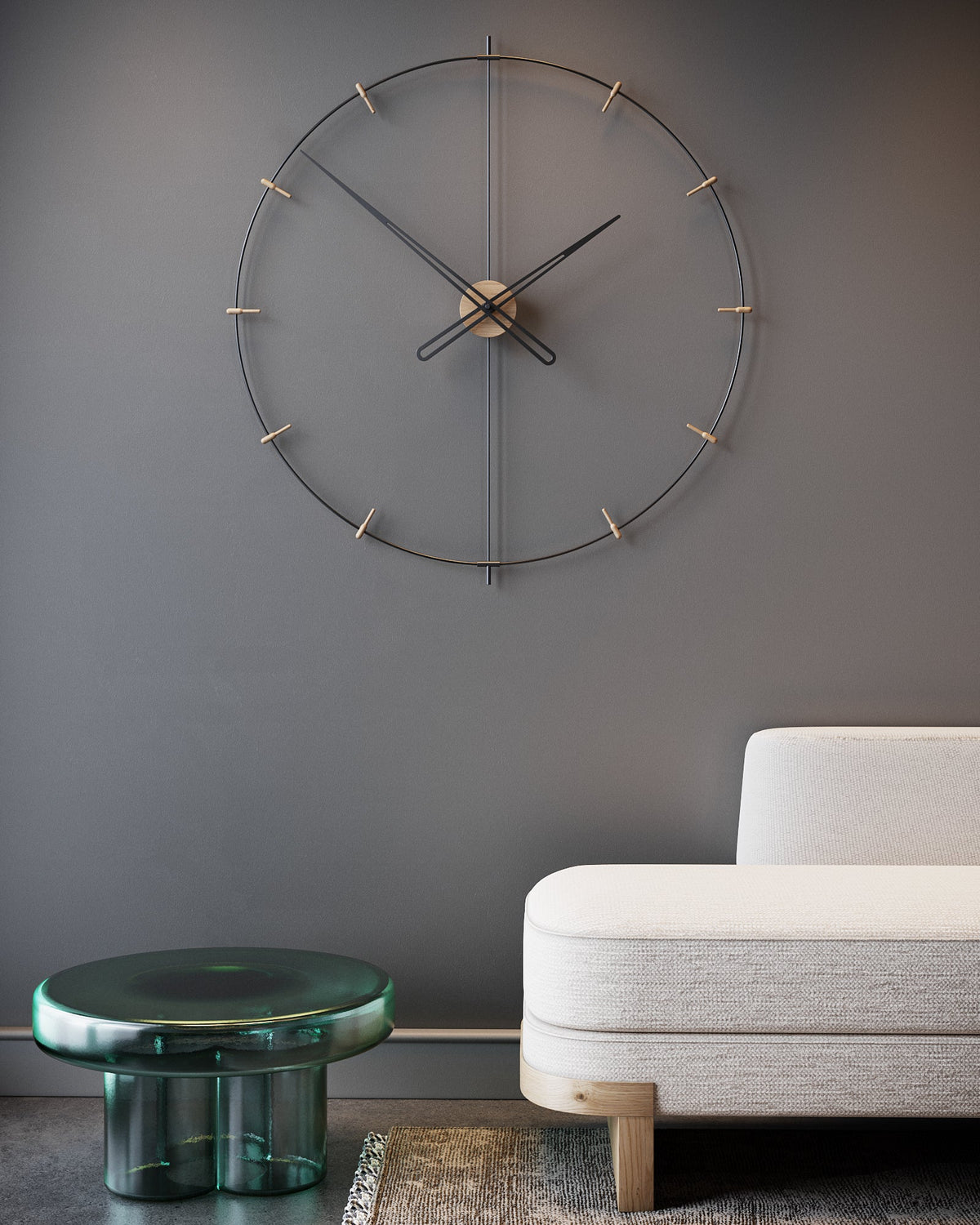 Massa Index Oversized Wall Clock – image 79
