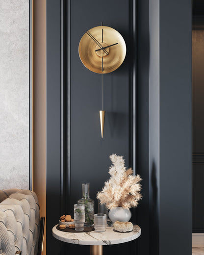 Orbita Wood and Metal Wall Clock – image 6