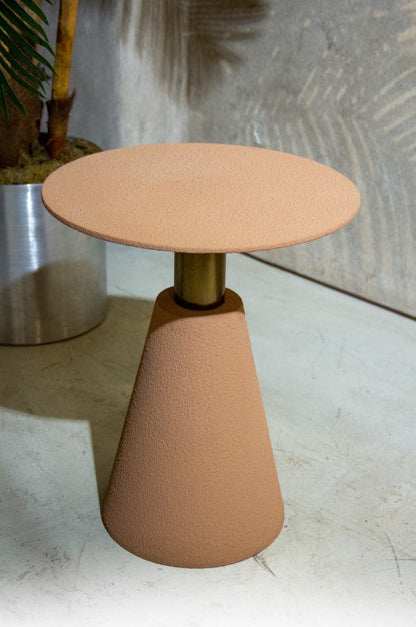 Textured Microcement Nesting Side Table Set – image 3