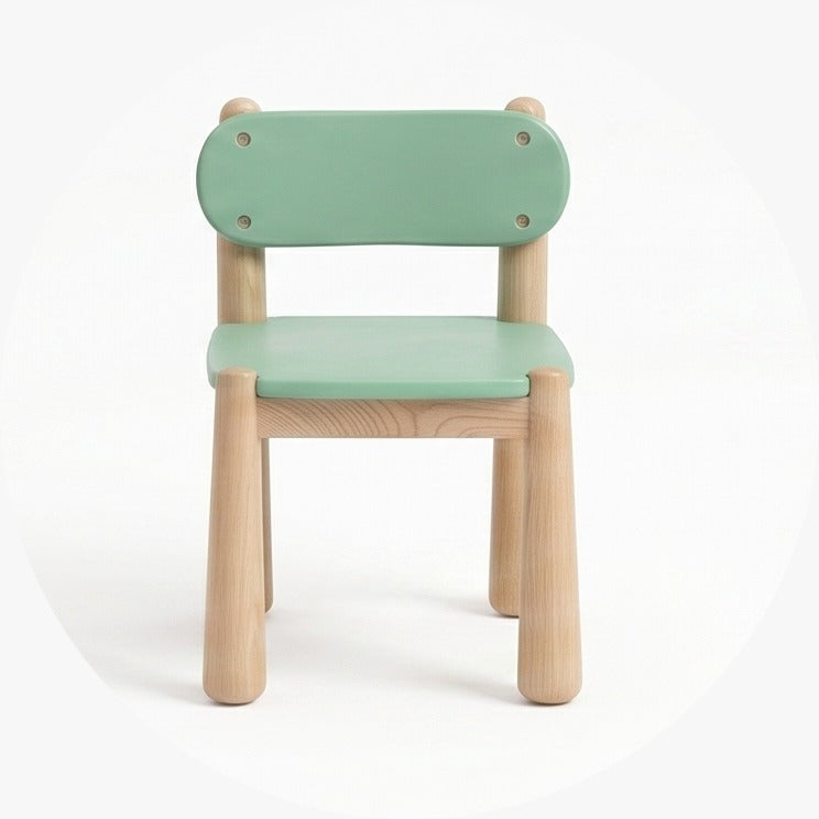 Solid Wood Children's Table and Chair Set – image 7