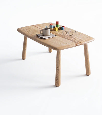 Solid Wood Children's Table and Chair Set – image 5