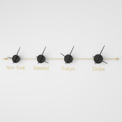 Mondo Panoramic World Time Zone Wall Clock – image 22