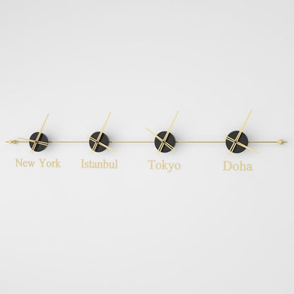 Mondo Panoramic World Time Zone Wall Clock – image 23