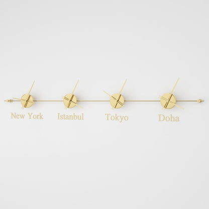 Mondo Panoramic World Time Zone Wall Clock – image 20