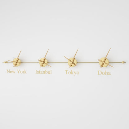Mondo Panoramic World Time Zone Wall Clock – image 21