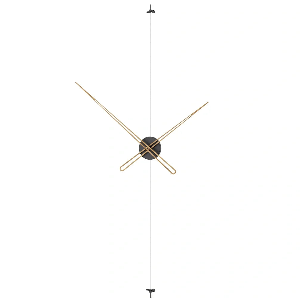 Axis Linear Metal Wall Clock – image 66