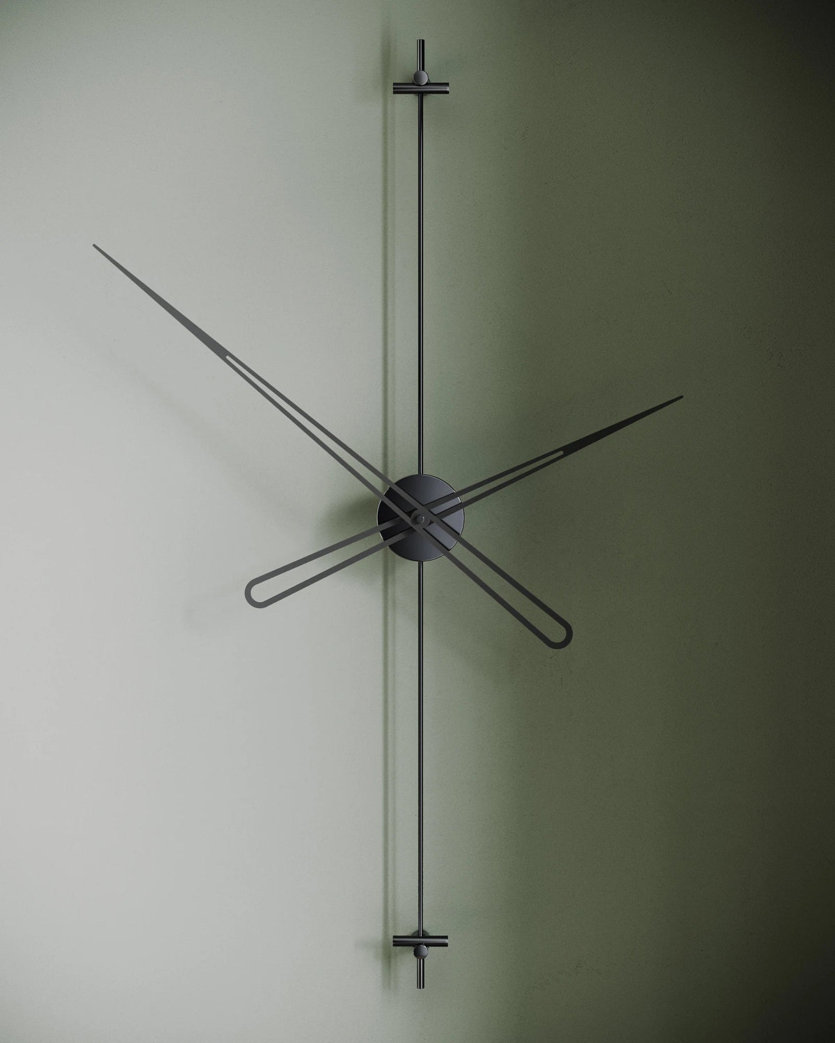 Axis Linear Metal Wall Clock – image 4