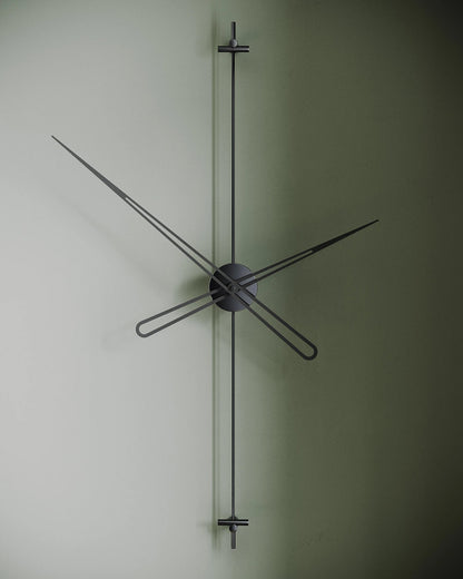 Axis Linear Metal Wall Clock – image 4