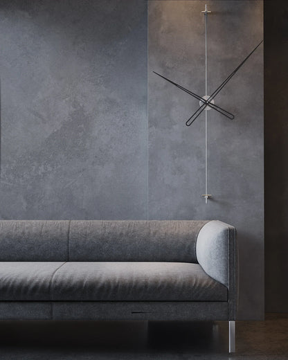 Axis Linear Metal Wall Clock – image 9