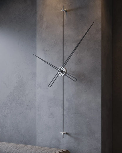 Axis Linear Metal Wall Clock – image 2