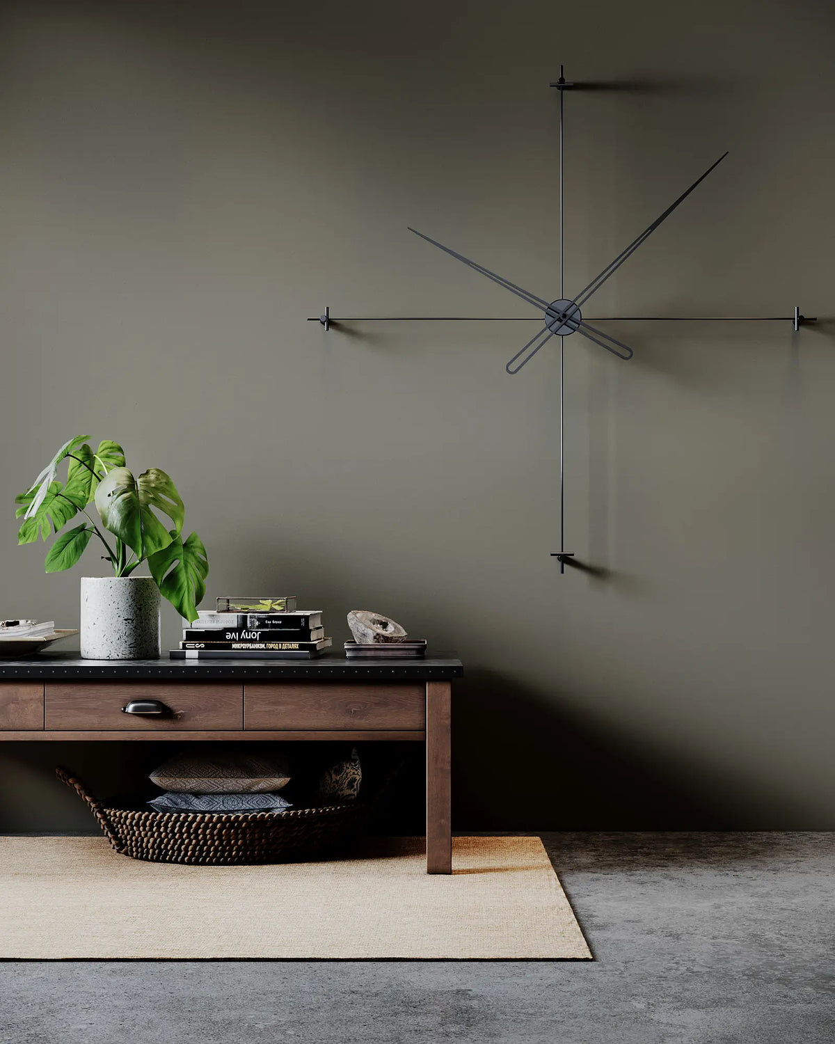 Bussola Contemporary Wall Clock – image 2