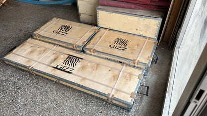Walnut and Epoxy Console Table with Sculptural Base – image 16