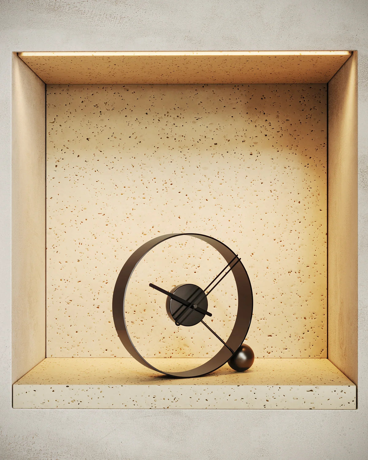 Perpetua Modern Table Clock – image 43