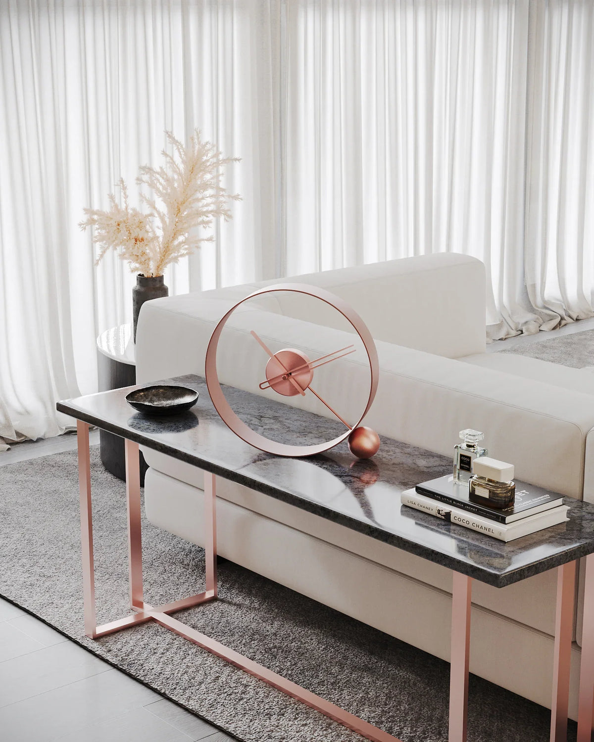 Perpetua Modern Table Clock – image 7