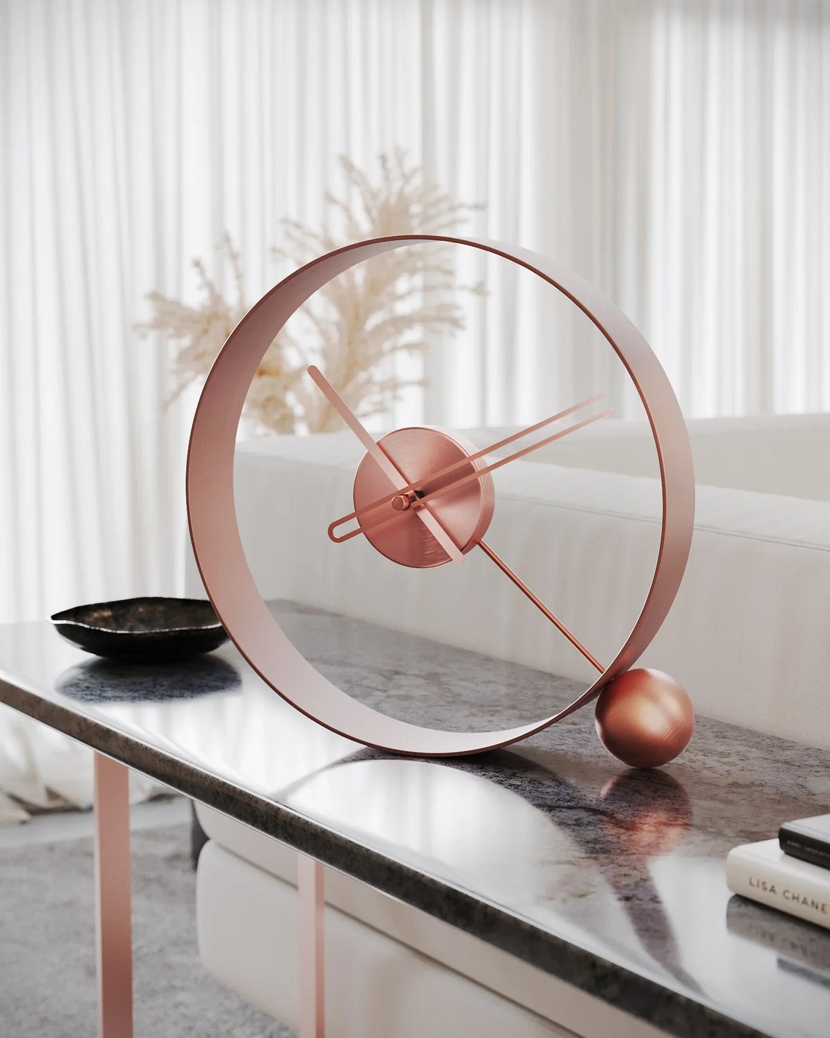 Perpetua Modern Table Clock – image 6