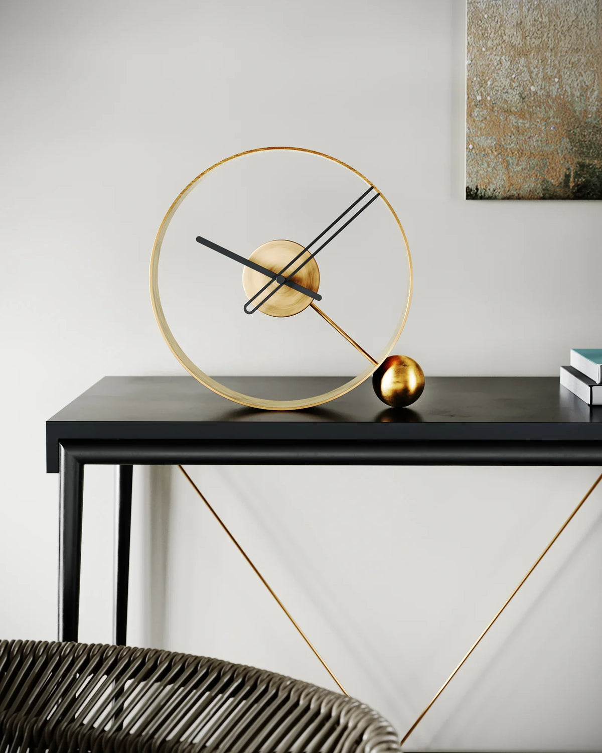 Perpetua Modern Table Clock – image 8