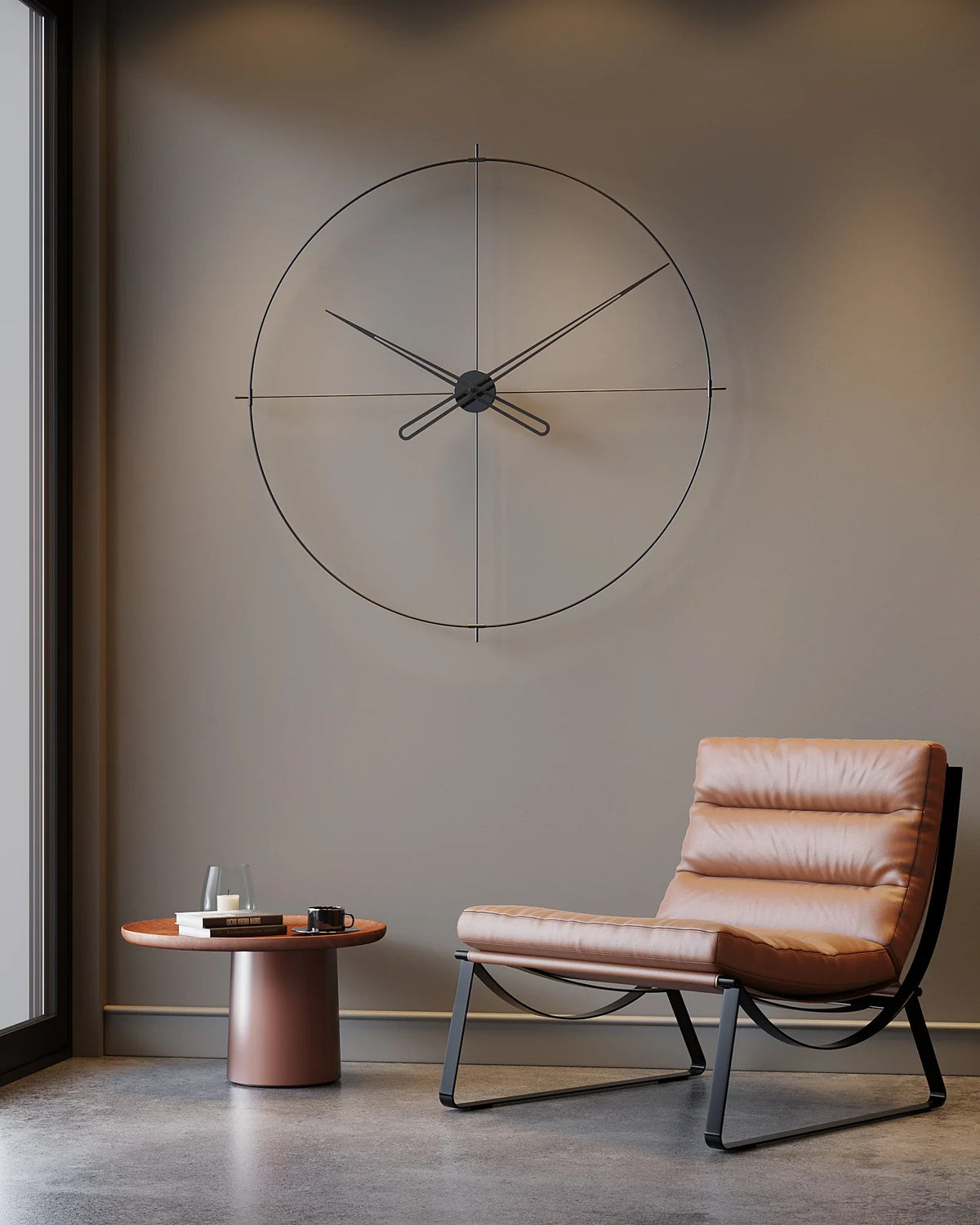 Eterna Silent Wall Clock – image 1