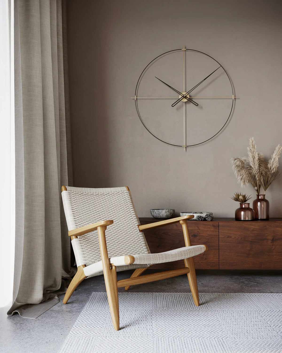 Eterna Silent Wall Clock – image 2
