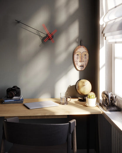 Gravita Sculptural Office Wall Clock – image 3