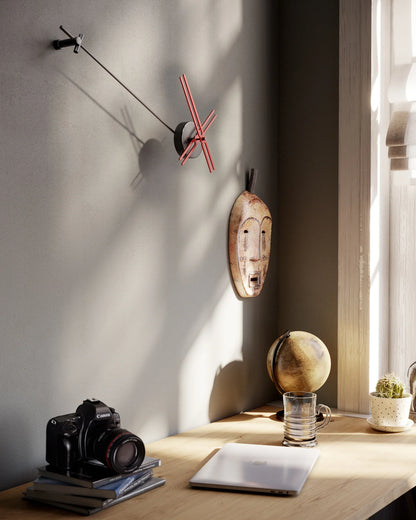 Gravita Sculptural Office Wall Clock – image 1