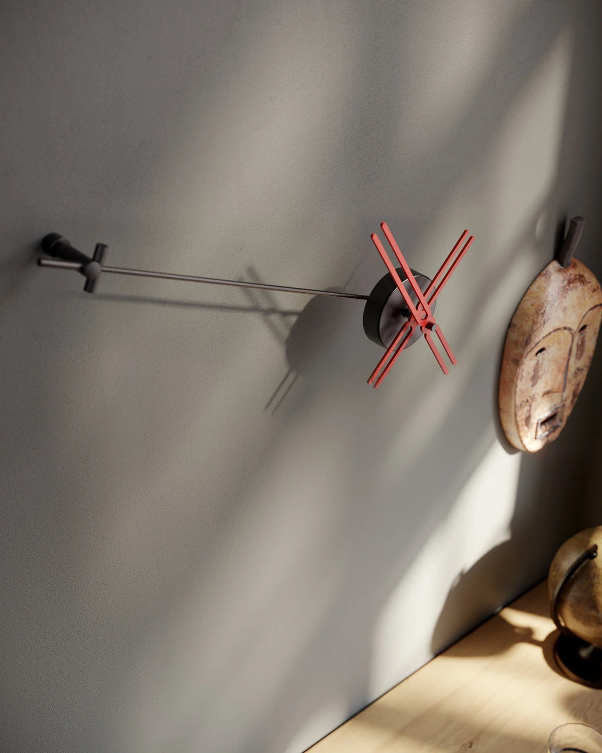 Gravita Sculptural Office Wall Clock – image 2