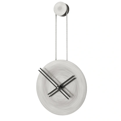 Infinita Metal Wall Clock with Rope Detail – image 11