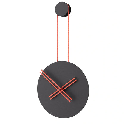 Infinita Metal Wall Clock with Rope Detail – image 16