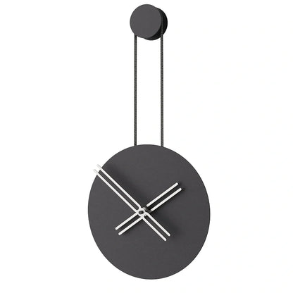 Infinita Metal Wall Clock with Rope Detail – image 18