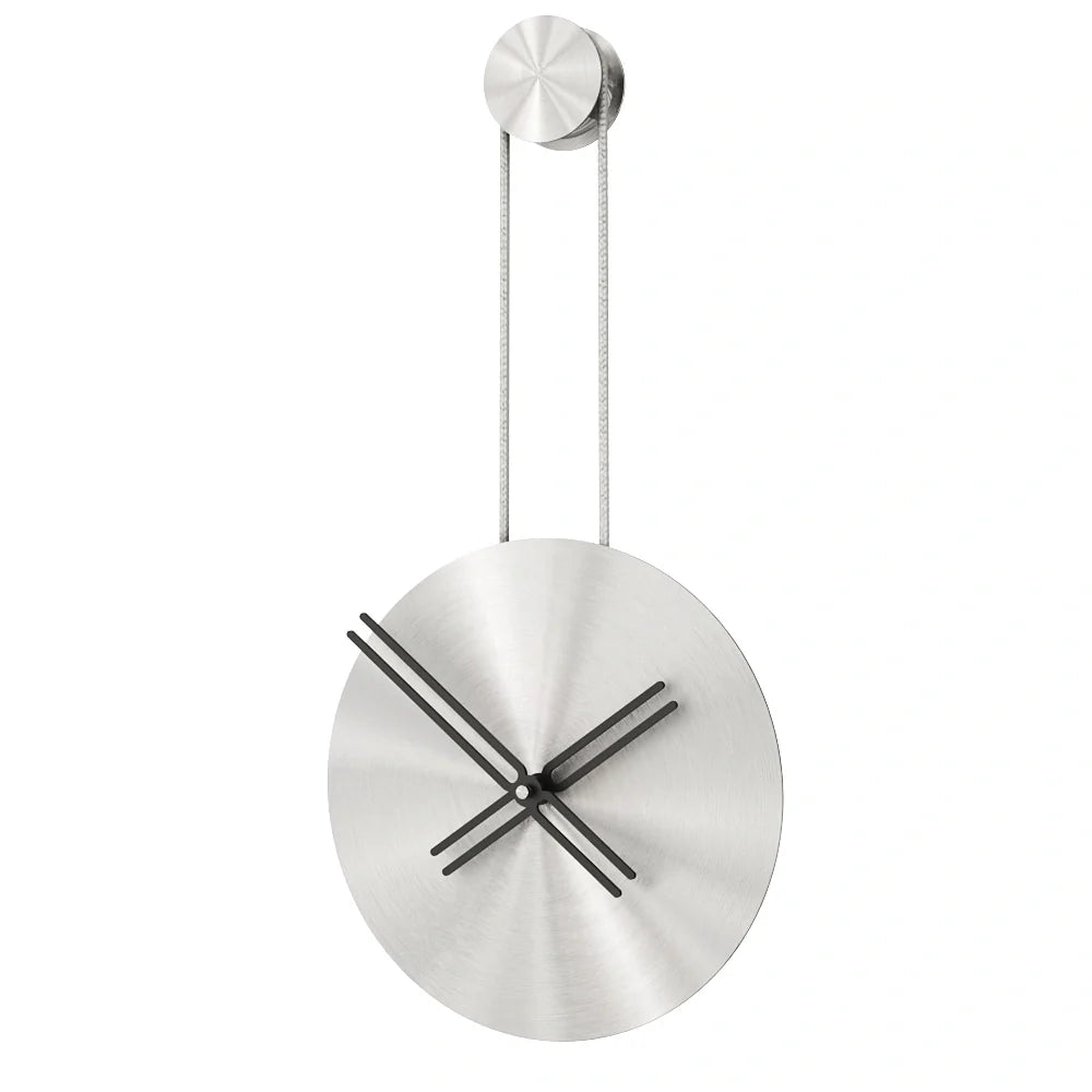 Infinita Metal Wall Clock with Rope Detail – image 22
