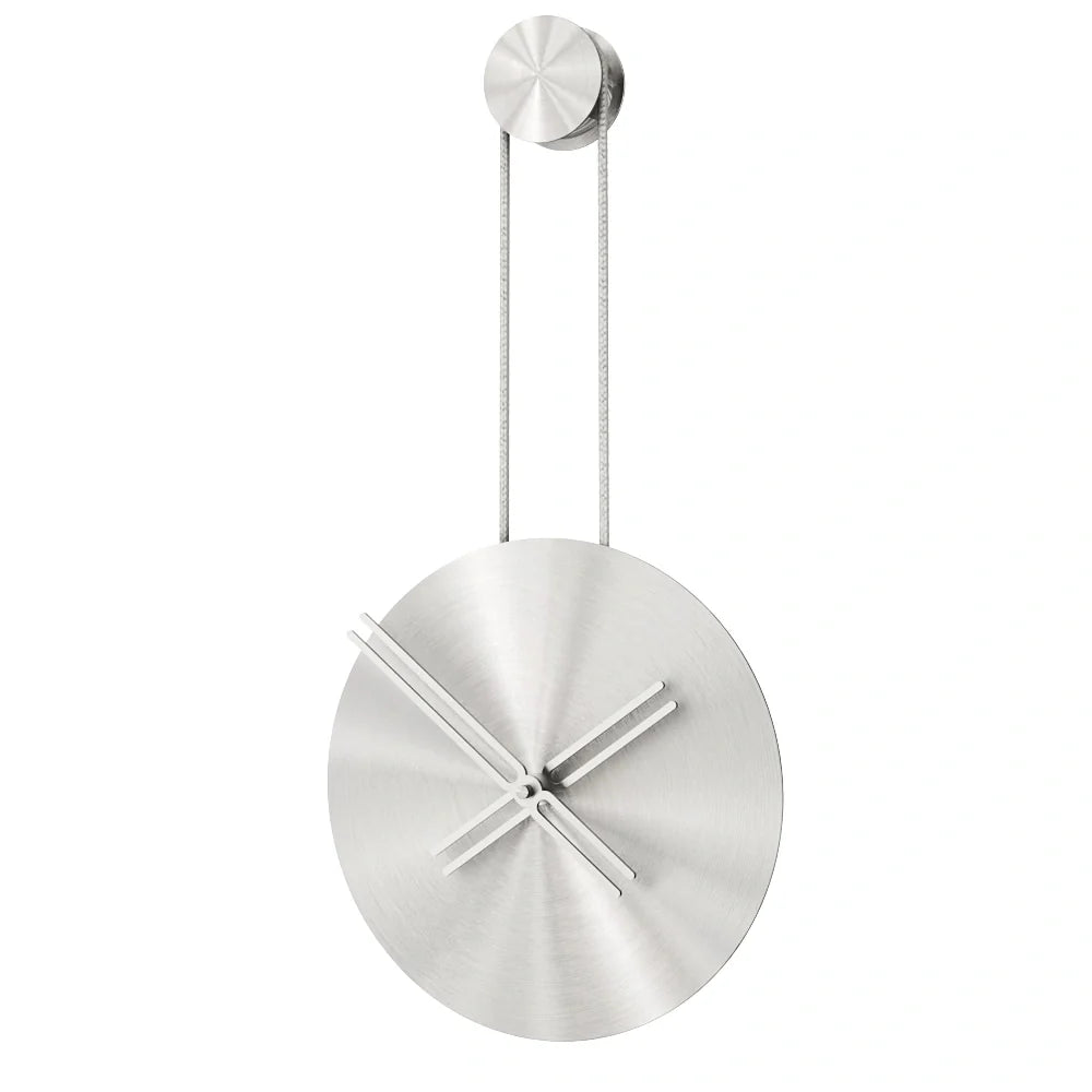 Infinita Metal Wall Clock with Rope Detail – image 23