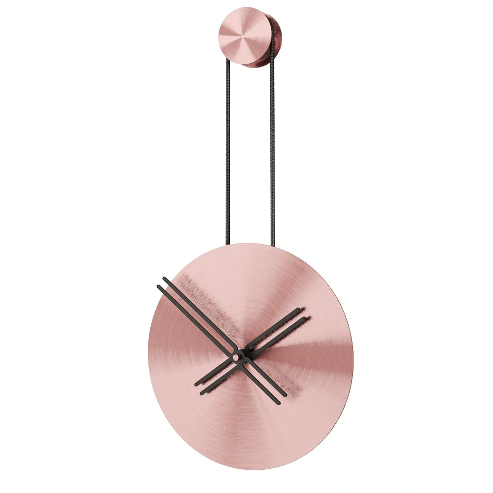 Infinita Metal Wall Clock with Rope Detail – image 24