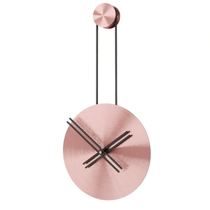 Infinita Metal Wall Clock with Rope Detail – image 24