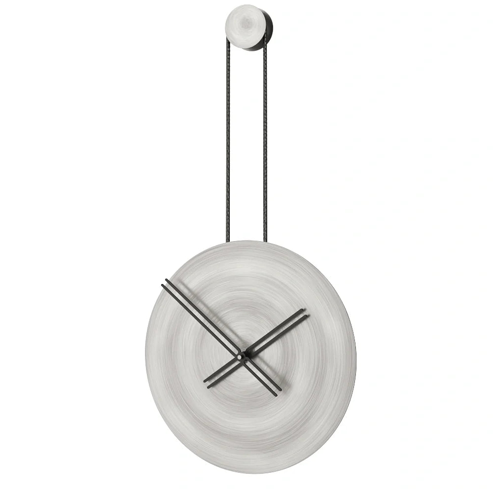 Infinita Metal Wall Clock with Rope Detail – image 26