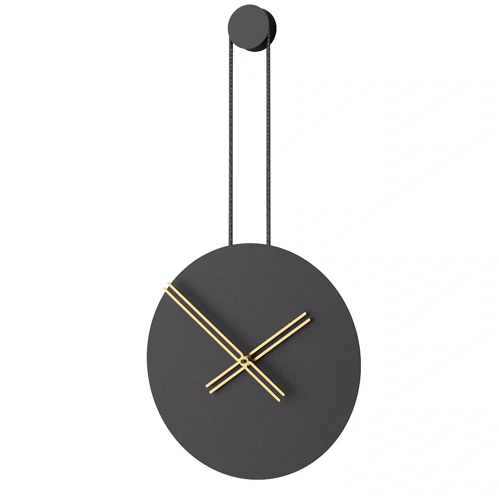 Infinita Metal Wall Clock with Rope Detail – image 29