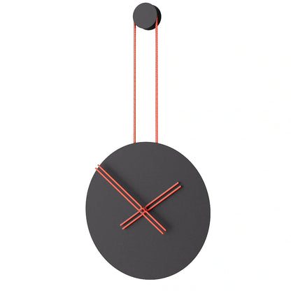 Infinita Metal Wall Clock with Rope Detail – image 32