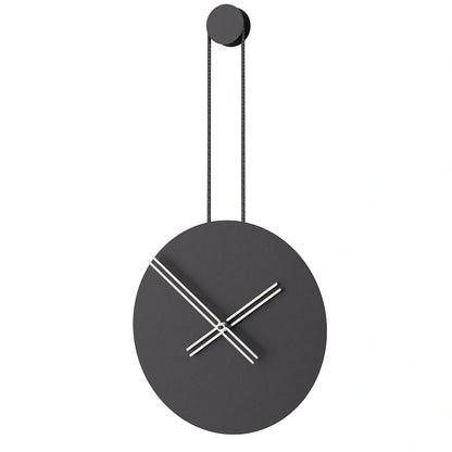 Infinita Metal Wall Clock with Rope Detail – image 34